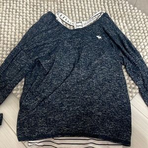Abercrombie kids tank top under long sleeve shirt